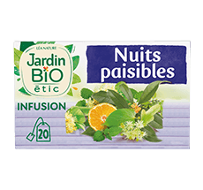Infusion bio nuits paisibles