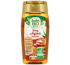Sirop d’agave bio format squeeze