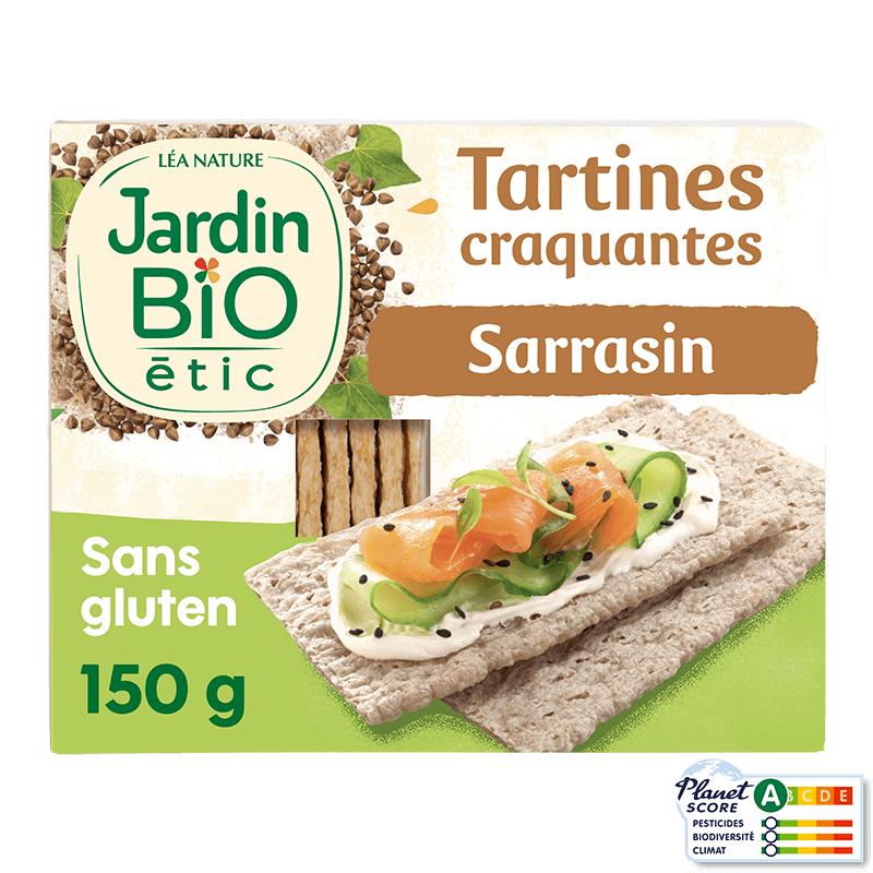 Tartines sarrasin bio  sans gluten – 150g