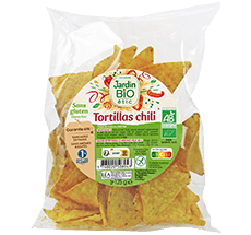 Tortillas chili bio sans gluten