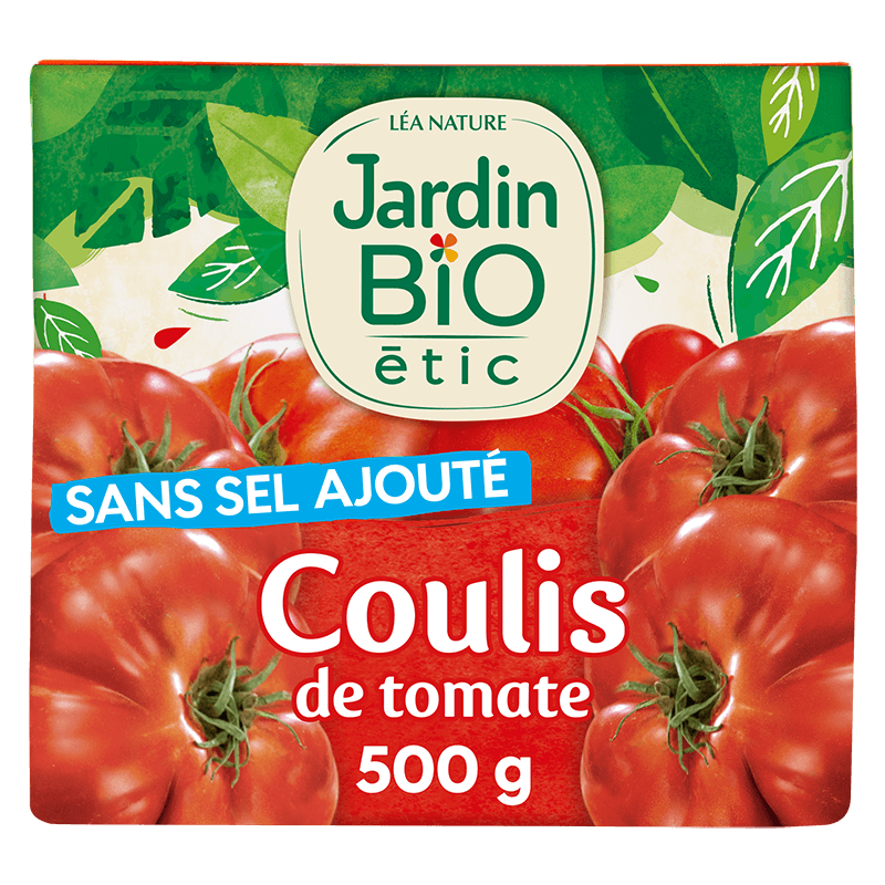 Coulis de tomate bio de France