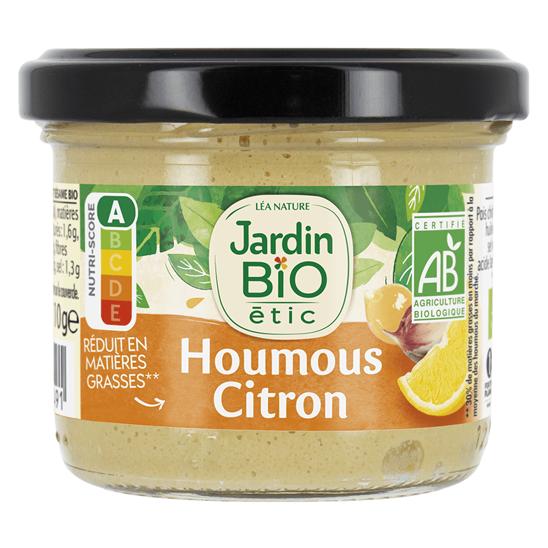Houmous Citron bio