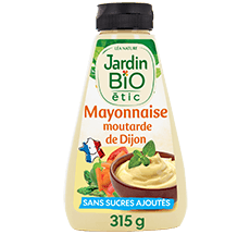 Mayonnaise bio à la moutarde de Dijon