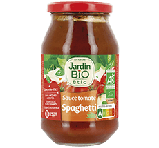 Sauce tomate bio spaghetti format familial – 510g
